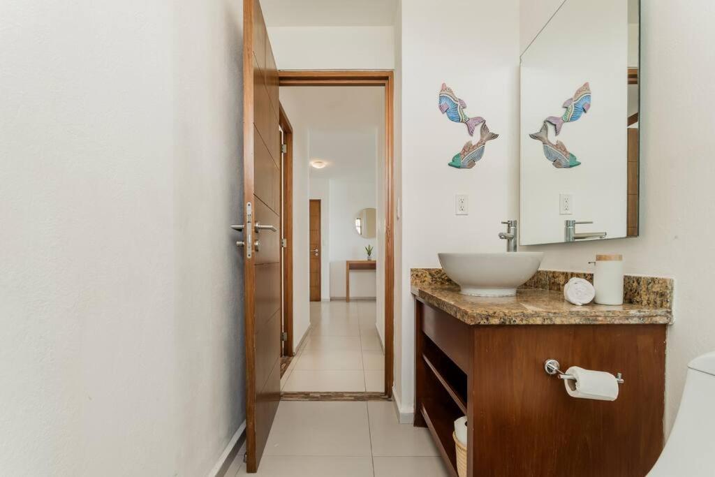 Reef Beachfront 3Bdr Apartment By Casa Paraiso Κανκούν Εξωτερικό φωτογραφία