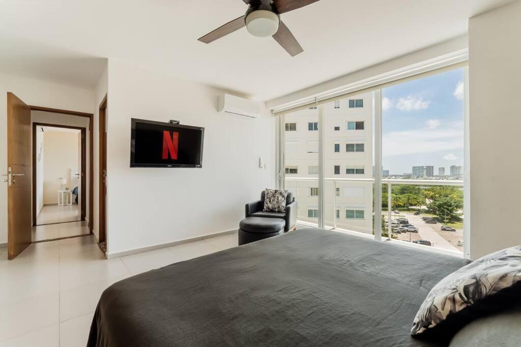 Reef Beachfront 3Bdr Apartment By Casa Paraiso Κανκούν Εξωτερικό φωτογραφία