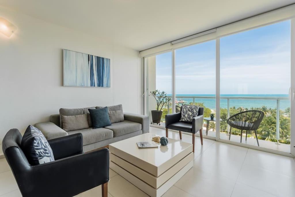 Reef Beachfront 3Bdr Apartment By Casa Paraiso Κανκούν Εξωτερικό φωτογραφία